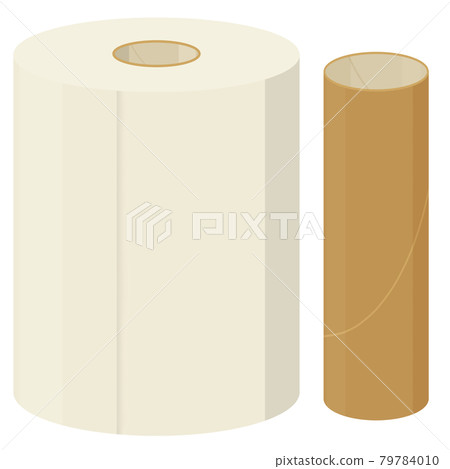 Toilet paper and core 79784010