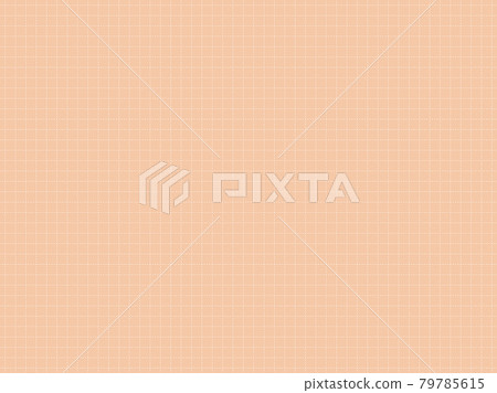 Dashed grid paper, graph paper, notebook background material, illustrations (orange background, white dashed line) 79785615