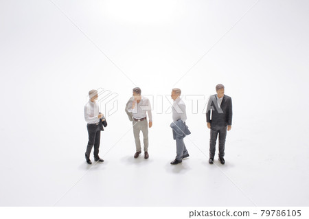 a small group of the small business figure 79786105