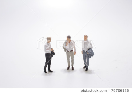 a small group of the small business figure 79786126