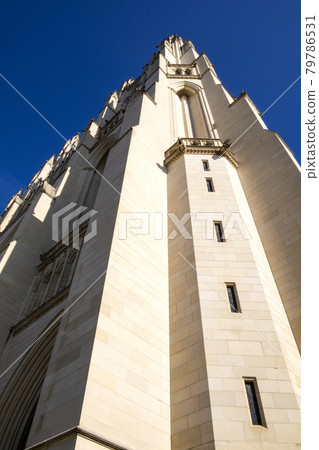 華盛頓國家大教堂早晨 79786531