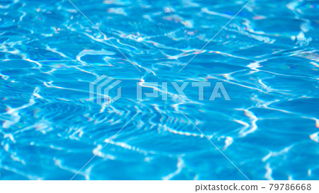 Background material Summer color image Pool texture Background material Summer color image Pool texture 79786668