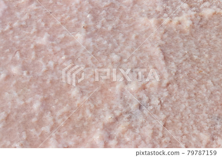 Natural salt crystal texture, macro, close-up. Salty lake shore background Natural salt crystal texture, macro, close-up. Salty lake shore background 79787159