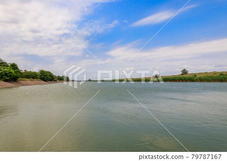 North Crimean Canal in Kherson region, Ukraine North Crimean Canal in Kherson region, Ukraine 79787167