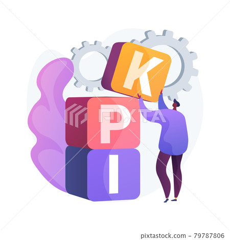 KPI abstract concept vector illustration. KPI abstract concept vector illustration. 79787806