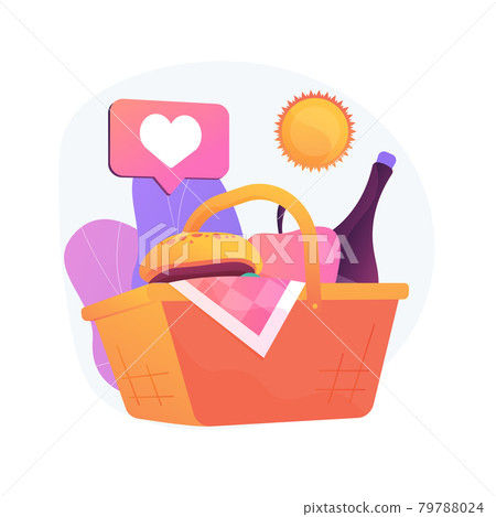 Summer picnic vector concept metaphor Summer picnic vector concept metaphor 79788024