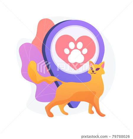 Pet friendly place vector concept metaphor Pet friendly place vector concept metaphor 79788026