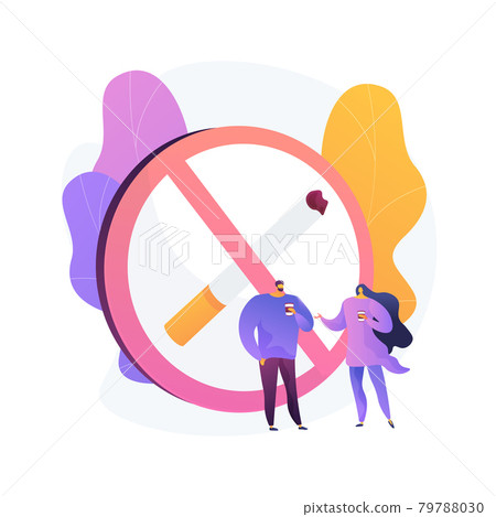 Smoke free zone vector concept metaphor 79788030