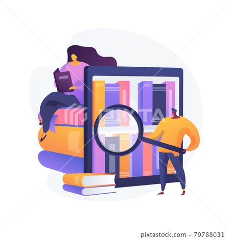 Public library vector concept metaphor 79788031