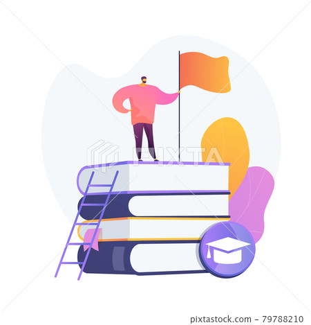 Self education vector concept metaphor 79788210