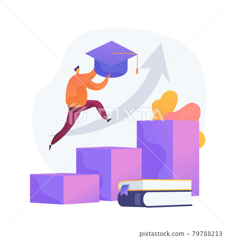 University graduation vector concept metaphor. 79788213
