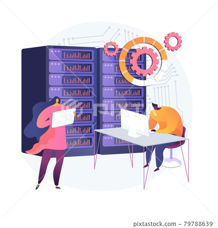 Database vector concept metaphor Database vector concept metaphor 79788639