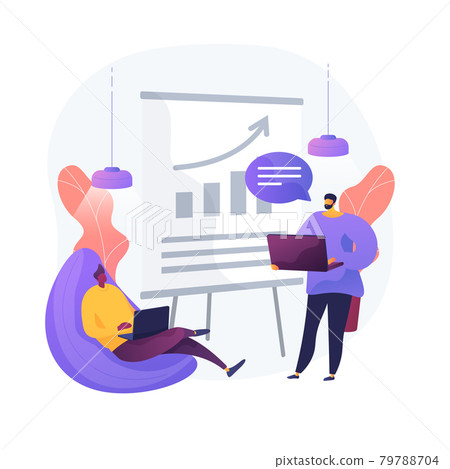 Business financial report vector concept metaphor Business financial report vector concept metaphor 79788704