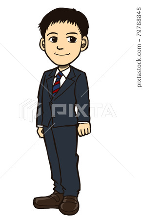 young man wearing a suit 79788848