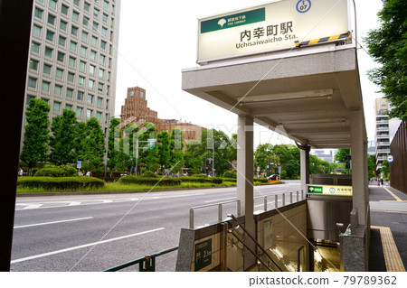 Toei Subway Mita Line Uchisaiwaicho Station / Chiyoda-ku, Tokyo 79789362