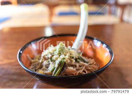 福島縣大內宿會津鄉土料理蔥油蕎麥麵 福島縣大內宿會津鄉土料理蔥油蕎麥麵 79791479