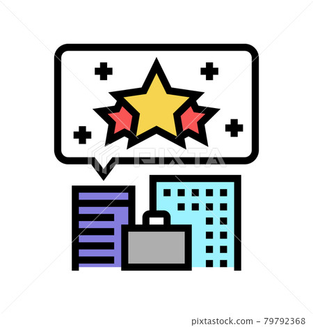 company reputation management color icon vector illustration company reputation management color icon vector illustration 79792368