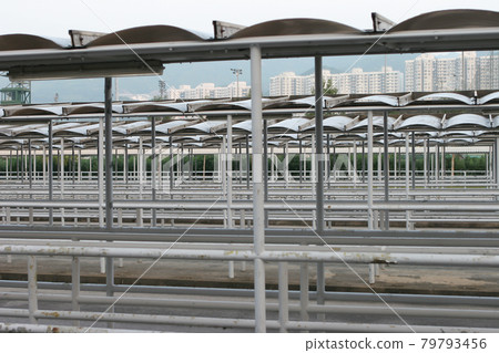 the bus terminal. at Fo Tan hong kong 10 oct 2005 the bus terminal. at Fo Tan hong kong 10 oct 2005 79793456
