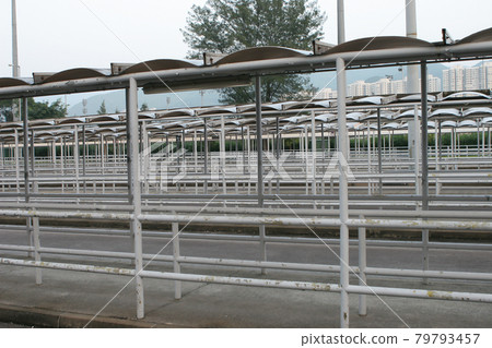 the bus terminal. at Fo Tan hong kong 10 oct 2005 the bus terminal. at Fo Tan hong kong 10 oct 2005 79793457