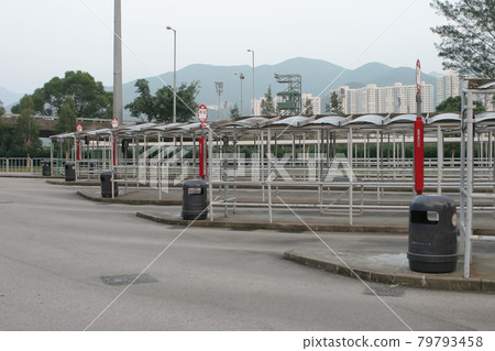 the bus terminal. at Fo Tan hong kong 10 oct 2005 the bus terminal. at Fo Tan hong kong 10 oct 2005 79793458