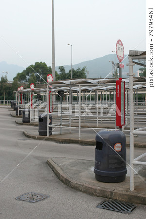the bus terminal. at Fo Tan hong kong 10 oct 2005 the bus terminal. at Fo Tan hong kong 10 oct 2005 79793461