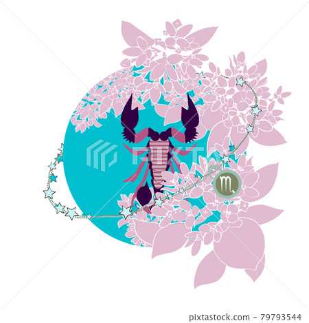 Illustration of the Scorpio of the Twelve constellations 79793544