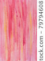 Texture with red and pink brush prints for background and other design  79794608