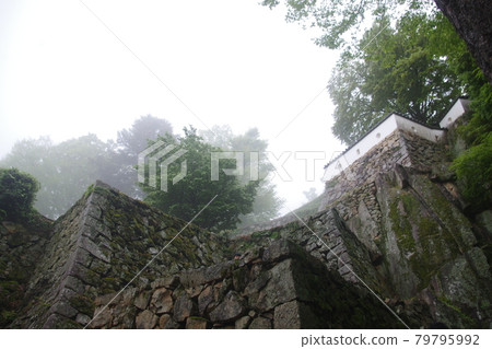 Bitchu Matsuyama Castle Fog Stone Wall 1 Bitchu Matsuyama Castle Fog Stone Wall 1 79795992
