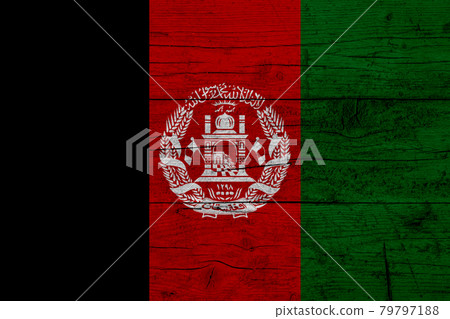 Flag of Afghanistan. Wooden texture of the flag of Afghanistan Flag of Afghanistan. Wooden texture of the flag of Afghanistan 79797188