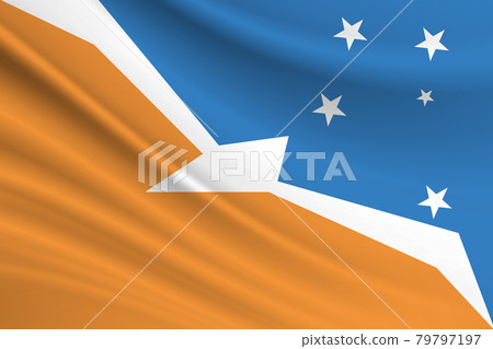 Flag of Argentine Antarctica. Fabric texture of the flag of Argentine Antarctica Flag of Argentine Antarctica. Fabric texture of the flag of Argentine Antarctica 79797197