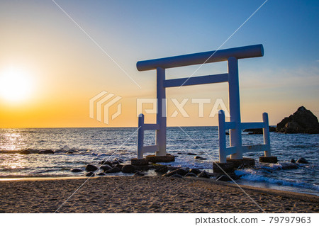 福岡櫻井神社二見浦鳥居 福岡櫻井神社二見浦鳥居 79797963