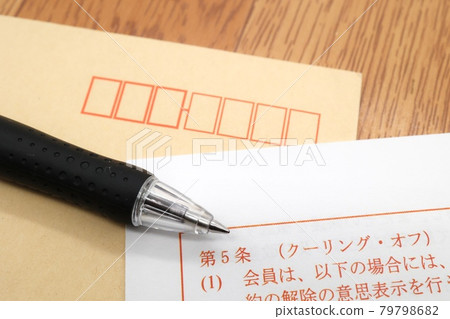 Contract description regarding cooling off 79798682