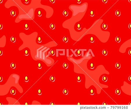 Strawberry texture. Juicy seamless background. Vector illustration. Strawberry texture. Juicy seamless background. Vector illustration. 79799168