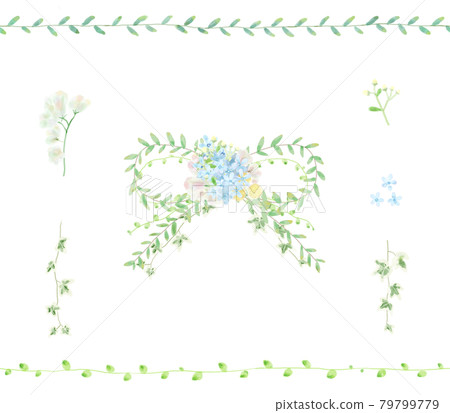 藍星葉絲帶 79799779