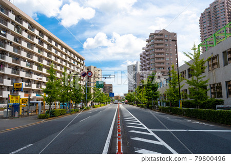 東武牛田站/京成關谷站附近的城市景觀 東武牛田站/京成關谷站附近的城市景觀 79800496