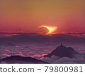 Sky burning in a black hole 79800981
