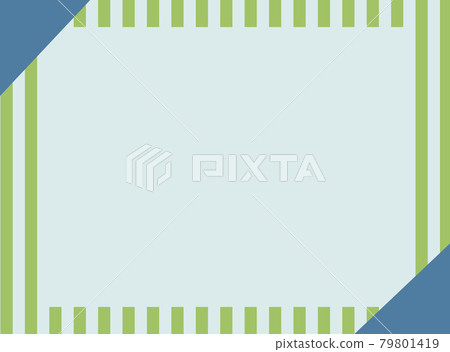Blue natural 3 color message board - Stock Illustration [79801419] - PIXTA