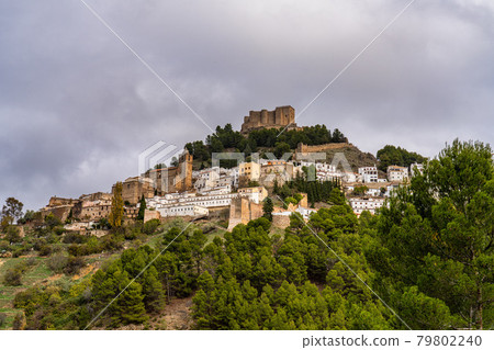 The village Segura de la Sierra. Segura Natural Park, La Iruela, Jaen, Spain 79802240