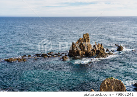 Sirens Reef located in the Cabo de Gata Nijar park, Almeria Spain 79802241