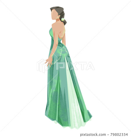 green emerald velvet dress Abby Off-Shoulder Tie-Up Back Dress Watercolor Floral Print White/Olive