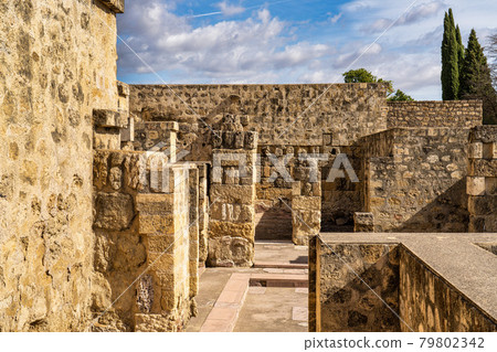 Palace of Medina Azahara near Cordoba in Andalusia, Spain Palace of Medina Azahara near Cordoba in Andalusia, Spain 79802342