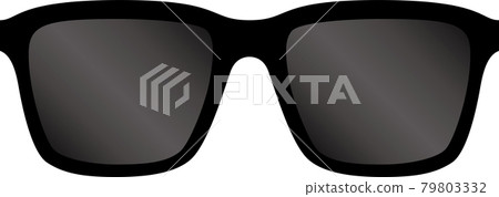 太陽鏡的插圖素材 79803332