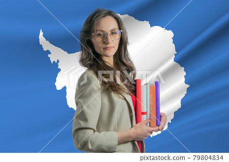 Librarian Day in Antarctica. Book day in Antarctica. Celebrating International Librarian Day 79804834