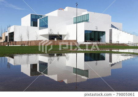 The Lego House building in Billund, Denmark The Lego House building in Billund, Denmark 79805061