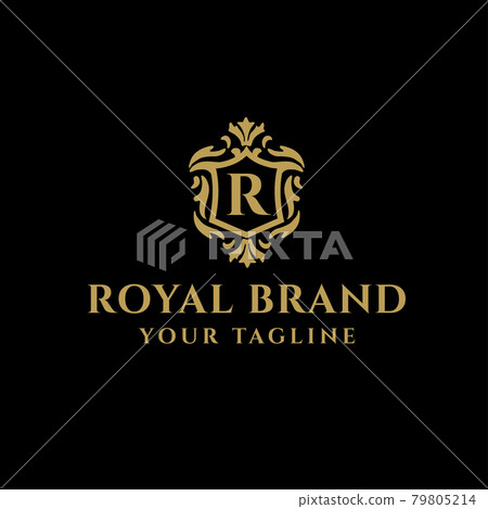 Royal Brand Emblem Logo Design 79805214