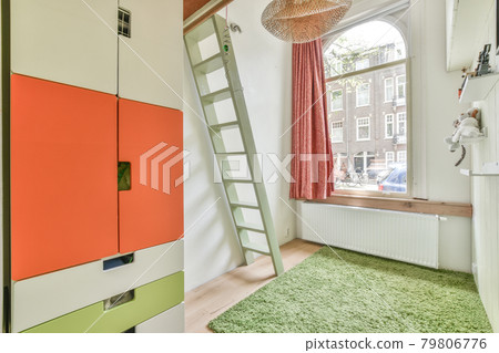 Bright interior design of a luxury house Bright interior design of a luxury house 79806776