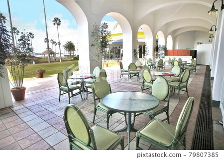 Resort hotel's terrace 79807385