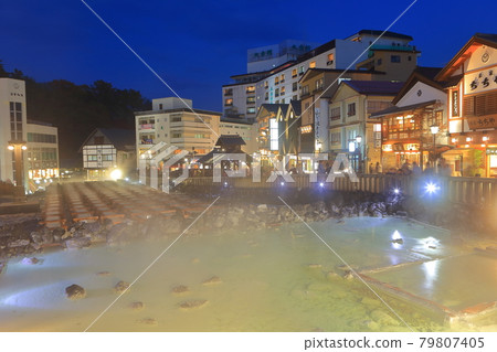 [群馬縣]草津溫泉湯bat的夜景 79807405