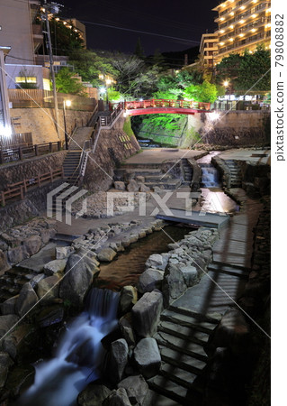 [Hyogo Prefecture] Night view of Arima Onsen 79808882