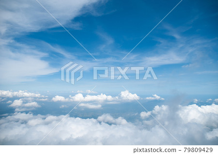 Sea of clouds seen from Mt. Fuji Sea of clouds seen from Mt. Fuji 79809429